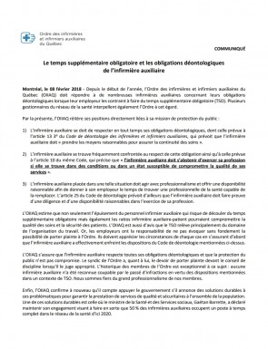 Couverture Communique Tso