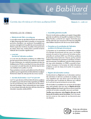 Bulletin Juillet 2011
