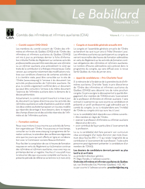 Bulletin Octobre 2011